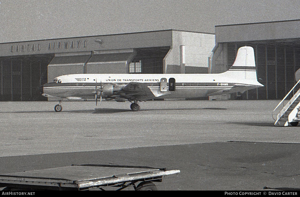 Aircraft Photo of F-BHMR | Douglas DC-6B | UTA - Union de Transports Aériens | AirHistory.net #16673