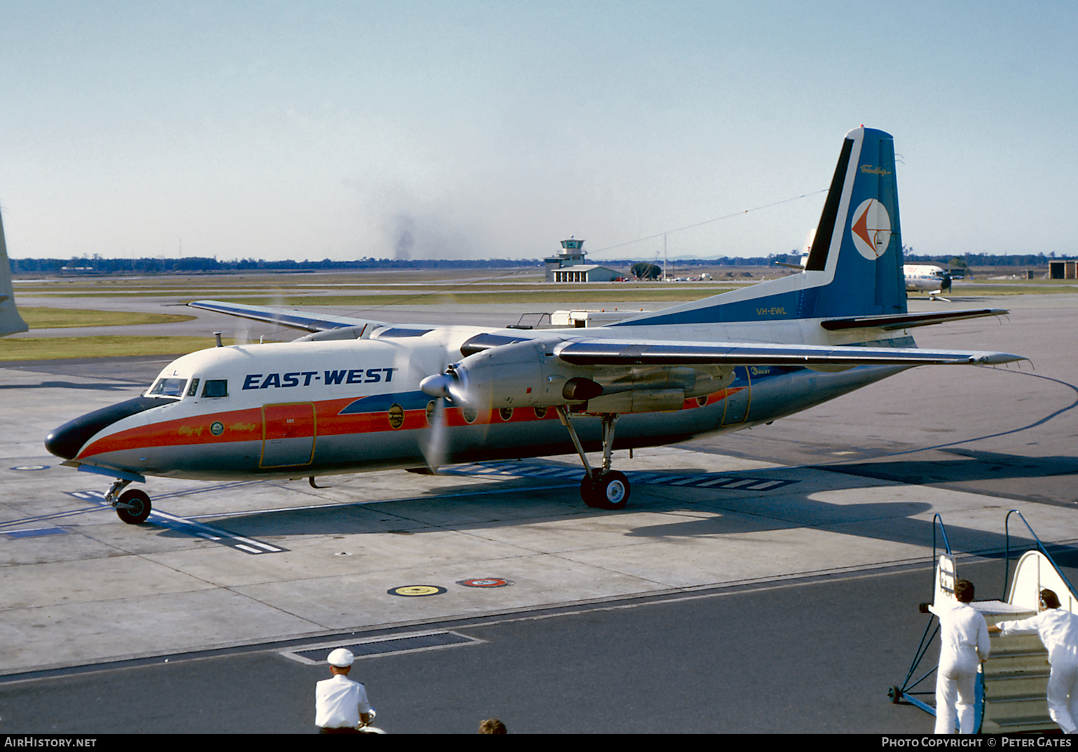 Aircraft Photo of VH-EWL | Fokker F27-100 Friendship | East-West Airlines | AirHistory.net #16704