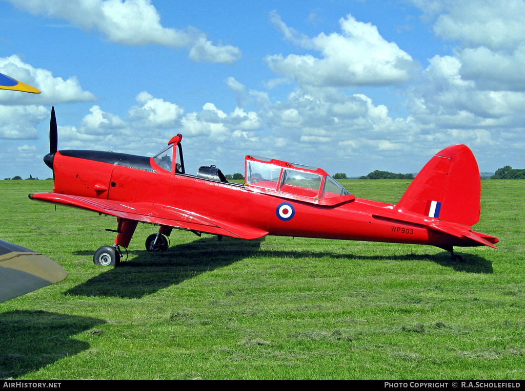 Aircraft Photo of G-BCGC / WP903 | De Havilland DHC-1 Chipmunk Mk22 | UK - Air Force | AirHistory.net #16706