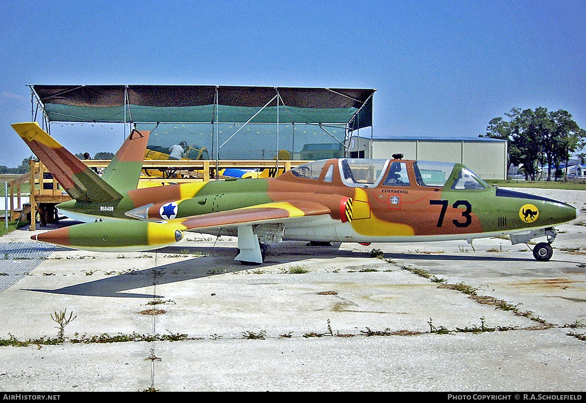 Aircraft Photo of N504DM | Fouga CM-170R Magister | Israel - Air Force | AirHistory.net #16737