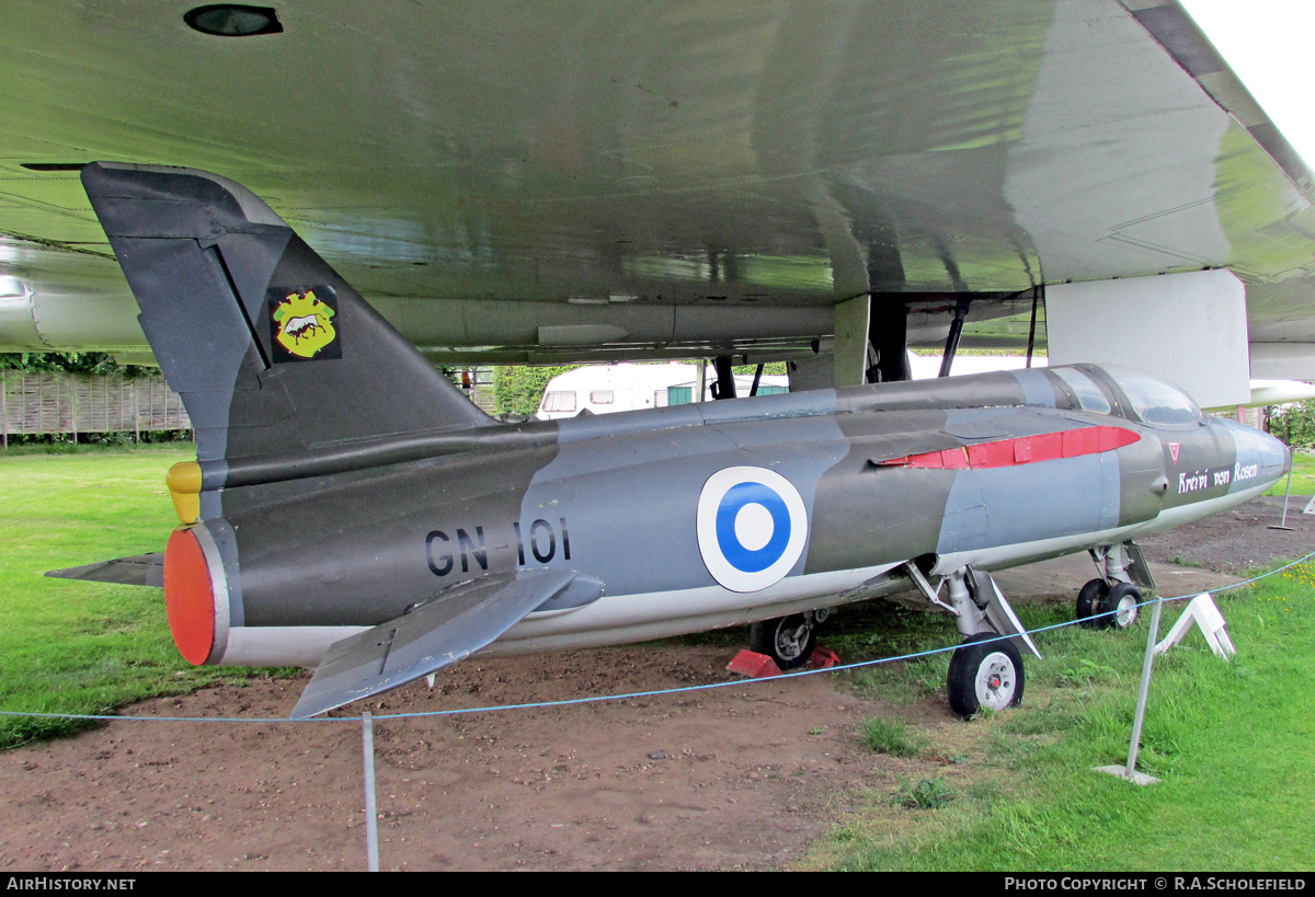 Aircraft Photo of GN-101 | Folland Fo.141 Gnat F.1 | Finland - Air Force | AirHistory.net #16741