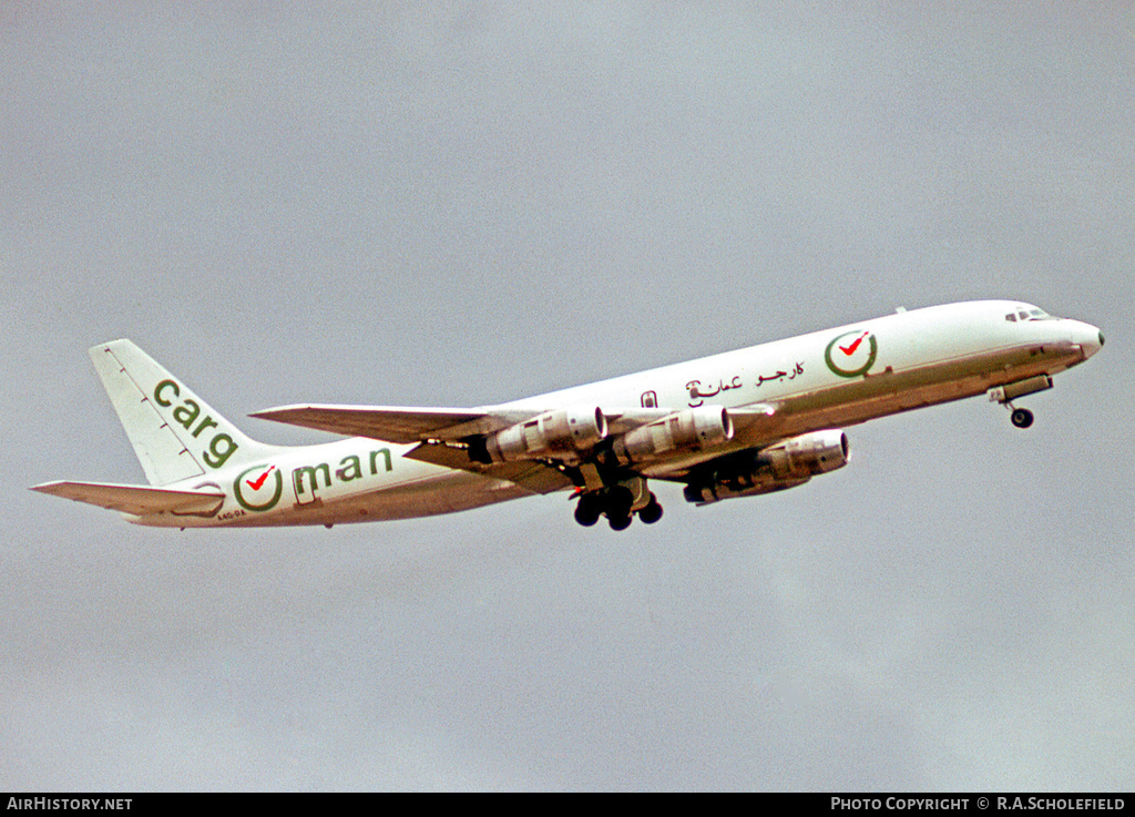 Aircraft Photo of A4O-PA | Douglas DC-8-55(F) | CargOman | AirHistory.net #16752