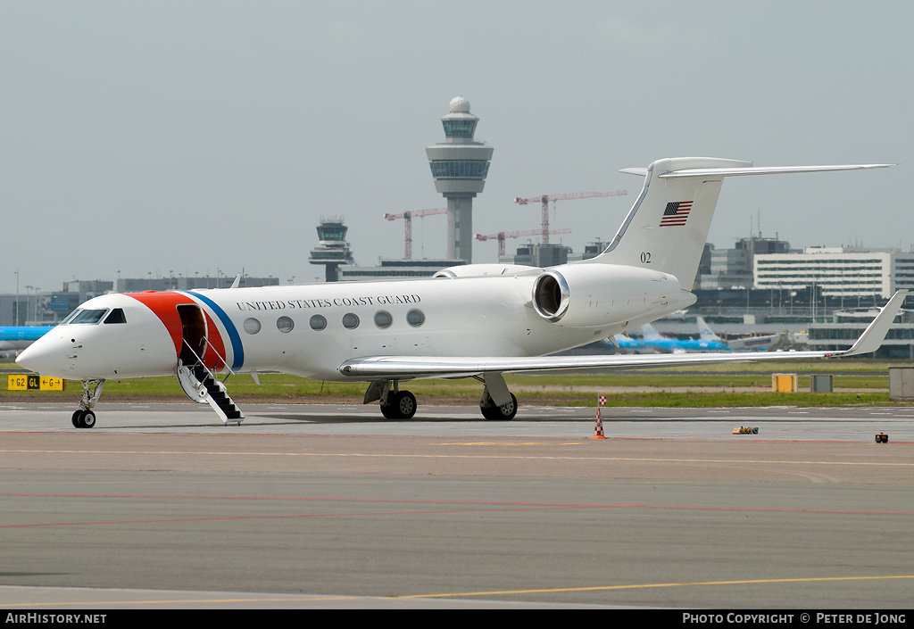 Aircraft Photo of 02 | Gulfstream Aerospace C-37A Gulfstream V (G-V) | USA - Coast Guard | AirHistory.net #16761