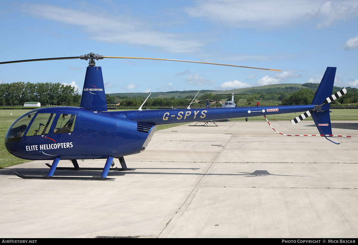Aircraft Photo of G-SPYS | Robinson R-44 Raven II | Elite Helicopters | AirHistory.net #16768