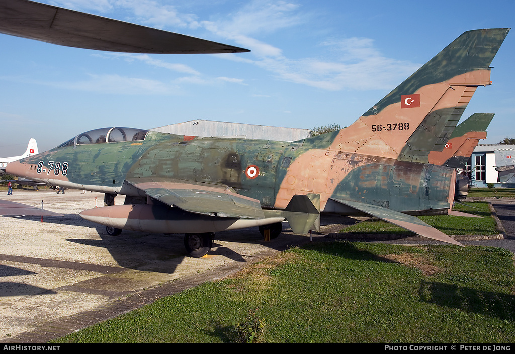 Aircraft Photo of 56-3788 | North American F-100F Super Sabre | Turkey - Air Force | AirHistory.net #16776