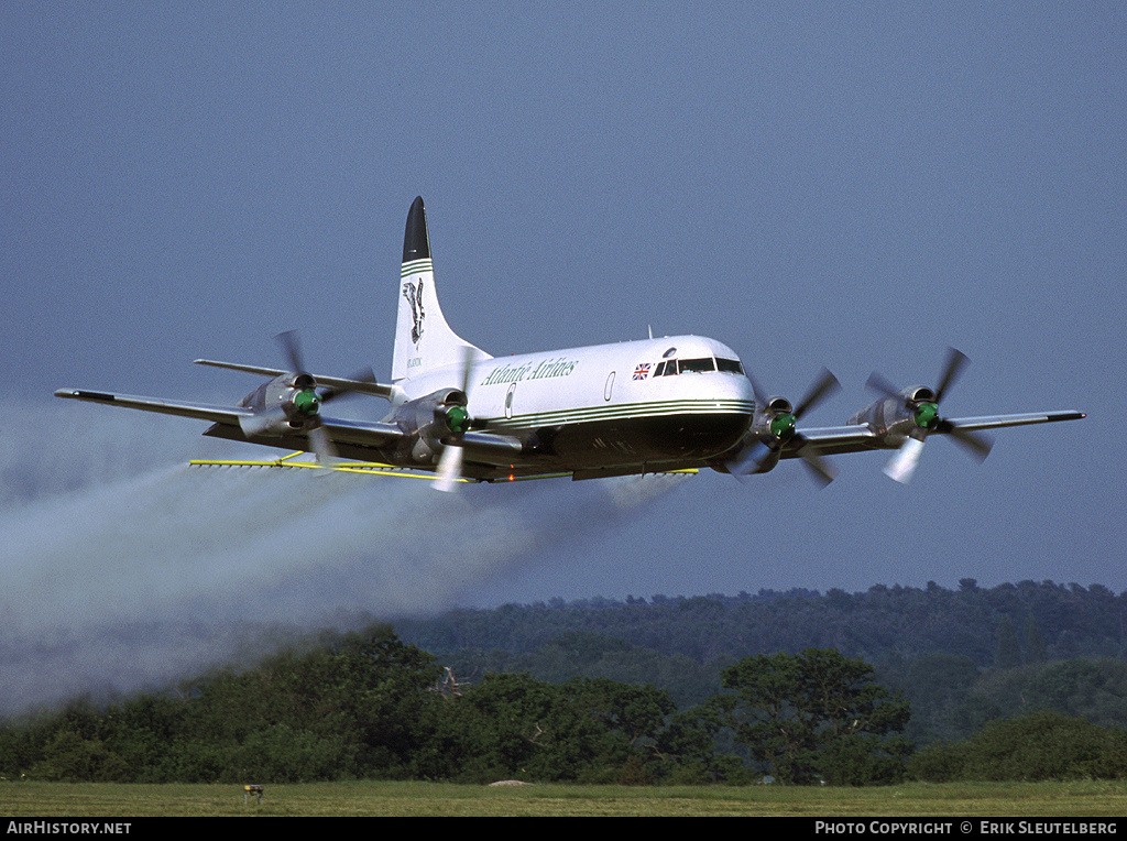 Aircraft Photo of G-LOFE | Lockheed L-188C(F) Electra | Atlantic Airlines | AirHistory.net #16782