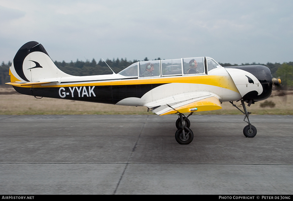 Aircraft Photo of G-YYAK | Yakovlev Yak-52 | AirHistory.net #16787