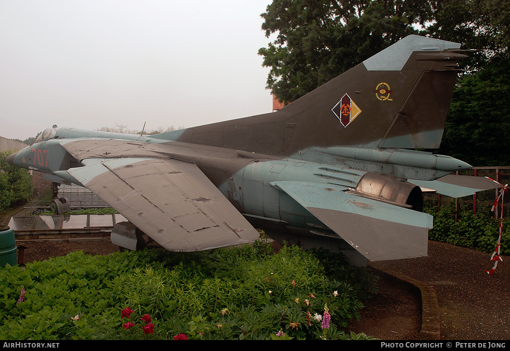 Aircraft Photo of 707 | Mikoyan-Gurevich MiG-23BN | East Germany - Air Force | AirHistory.net #16790