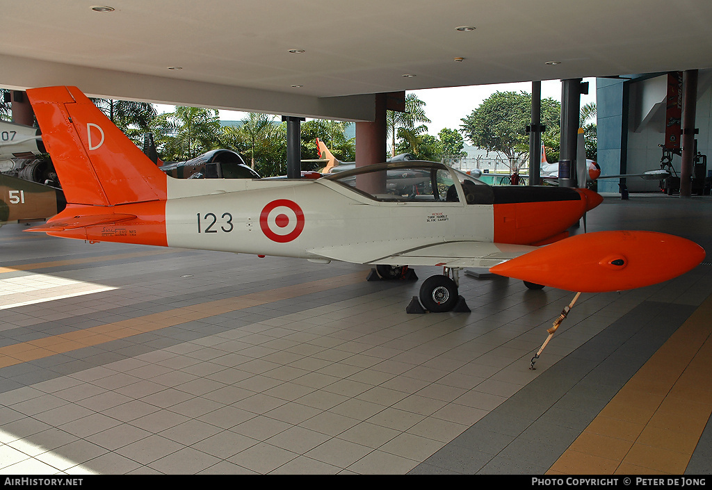 Aircraft Photo of 123 | SIAI-Marchetti SF-260MS | Singapore - Air Force | AirHistory.net #16793