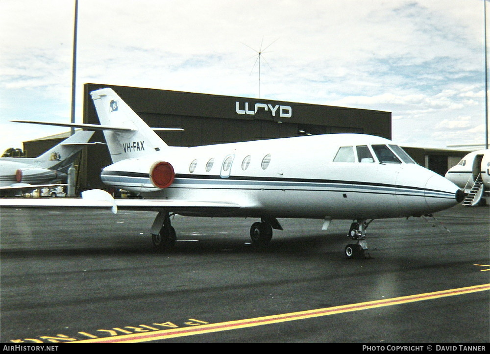 Aircraft Photo of VH-FAX | Dassault Falcon 20F | AirHistory.net #16801
