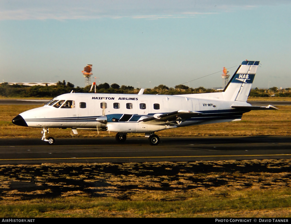Aircraft Photo of VH-WPI | Embraer EMB-110P1 Bandeirante | Hazelton Airlines | AirHistory.net #16803