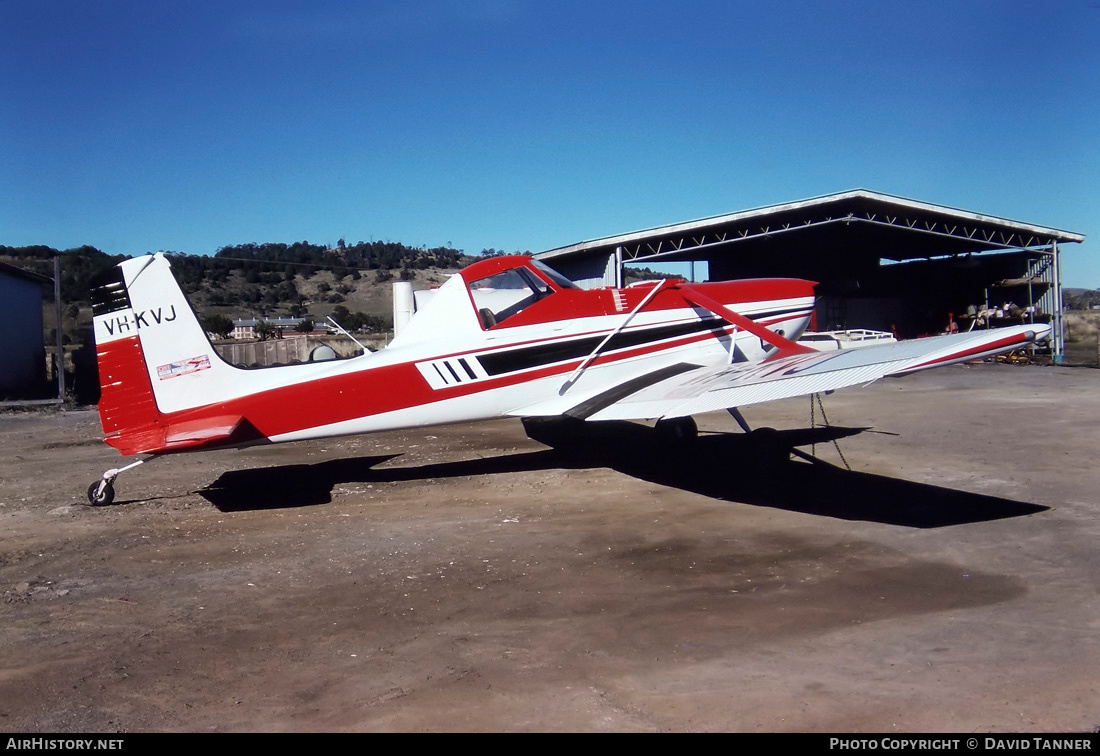 Aircraft Photo of VH-KVJ | Cessna A188 AgWagon 300 | AirHistory.net #16810