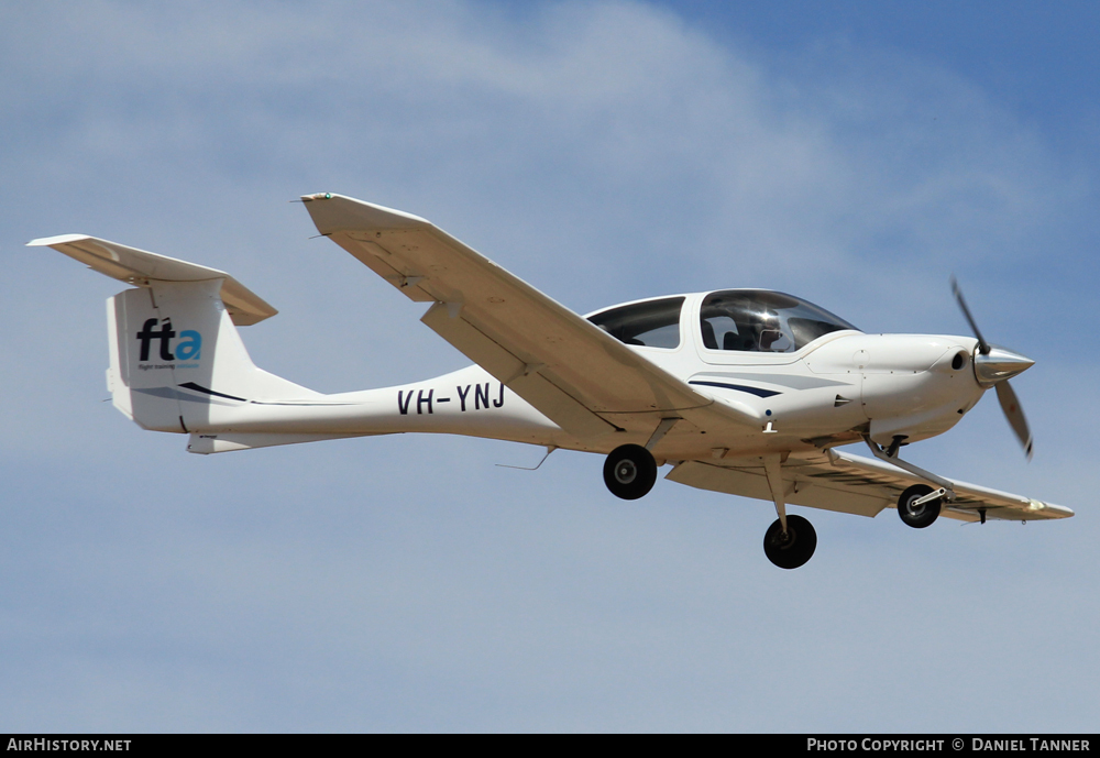 Aircraft Photo of VH-YNJ | Diamond DA40 Diamond Star | Flight Training Adelaide - FTA | AirHistory.net #16819