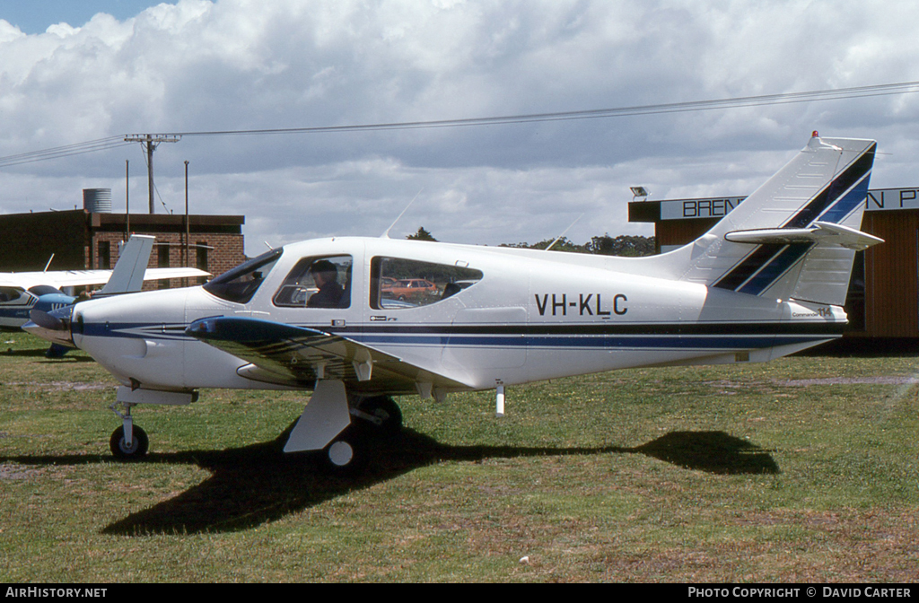 Aircraft Photo of VH-KLC | Rockwell Commander 114 | AirHistory.net #16825