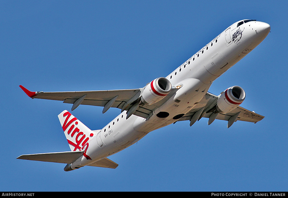 Aircraft Photo of VH-ZPJ | Embraer 190AR (ERJ-190-100IGW) | Virgin Australia Airlines | AirHistory.net #16830