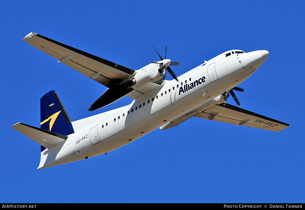 Aircraft Photo of VH-FKZ | Fokker 50 | Alliance Airlines | AirHistory.net #16832