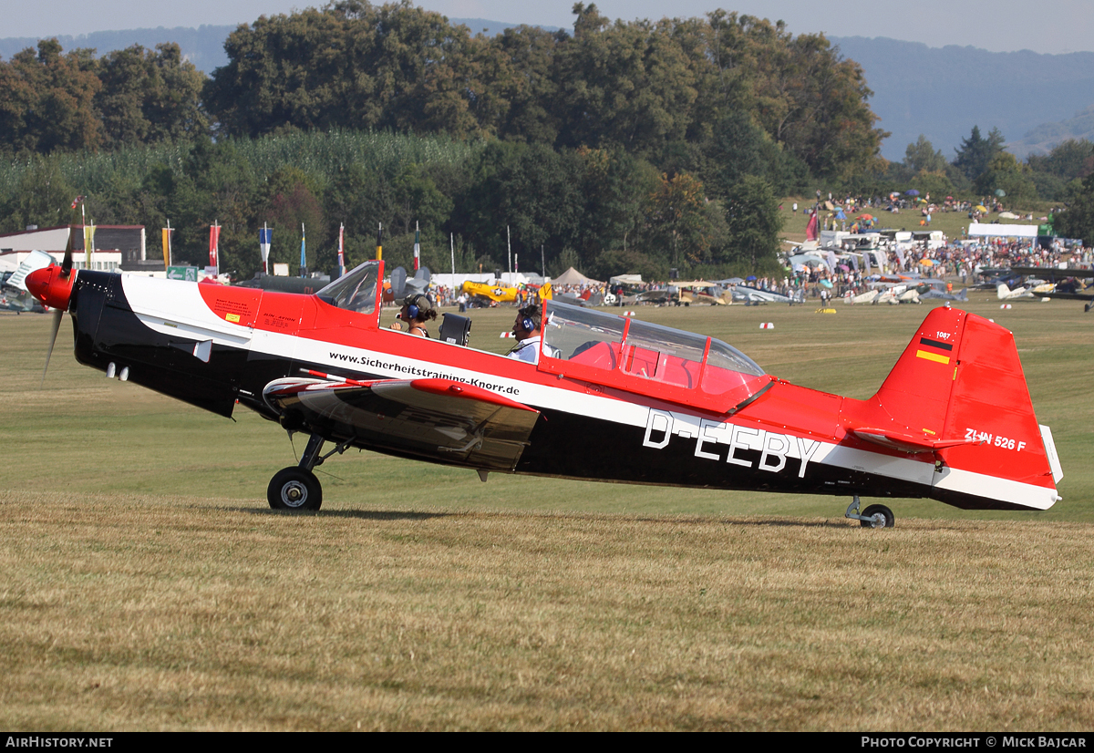 Aircraft Photo of D-EEBY | Zlin Z-526F Trener Master | AirHistory.net #16833