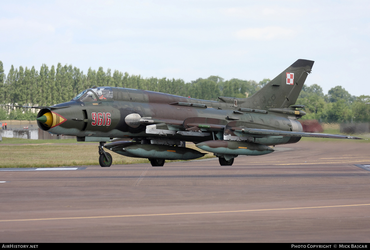 Aircraft Photo of 9616 | Sukhoi Su-22M4 | Poland - Air Force | AirHistory.net #16843