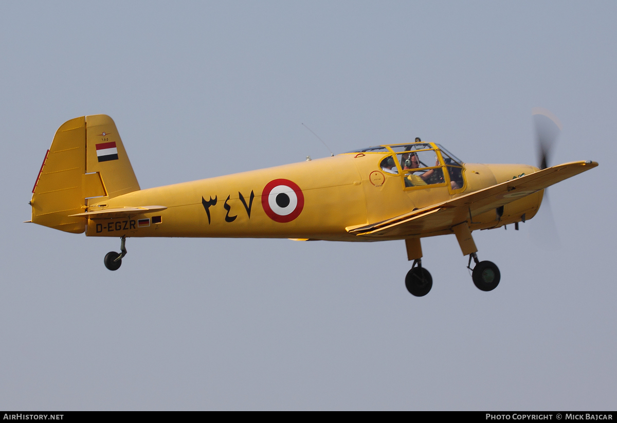Aircraft Photo of D-EGZR / 347 | Heliopolis Gomhouria Mk6 | Egypt - Air Force | AirHistory.net #16873
