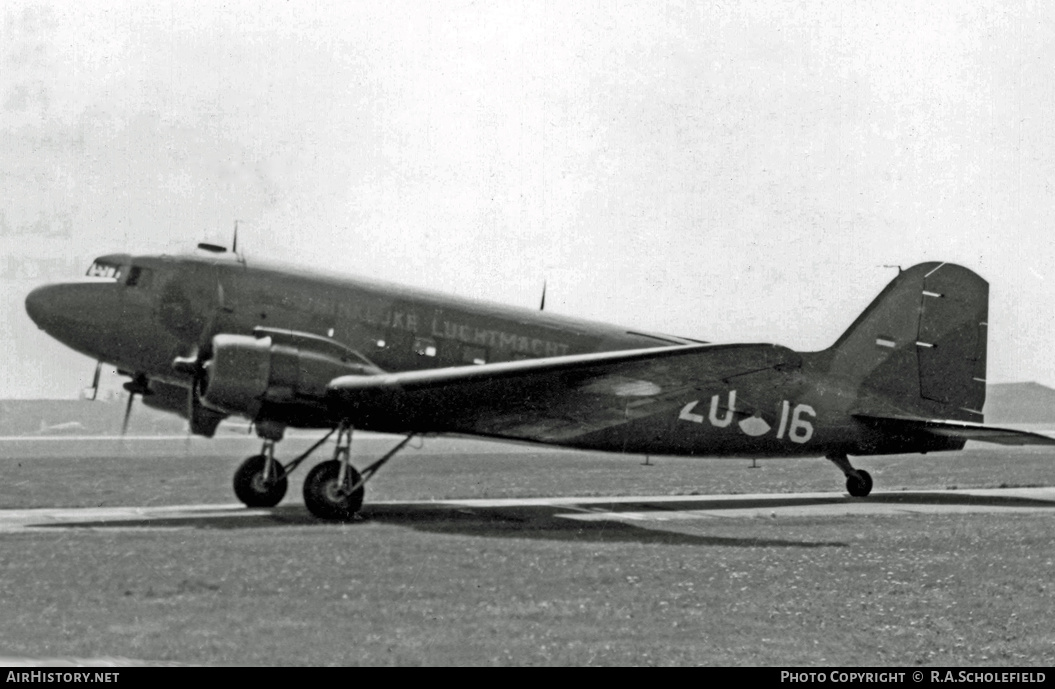 Aircraft Photo of X-16 | Douglas C-47B Skytrain | Netherlands - Air Force | AirHistory.net #16881