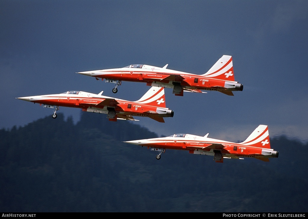 Aircraft Photo of J-3085 | Northrop F-5E Tiger II | Switzerland - Air Force | AirHistory.net #16883