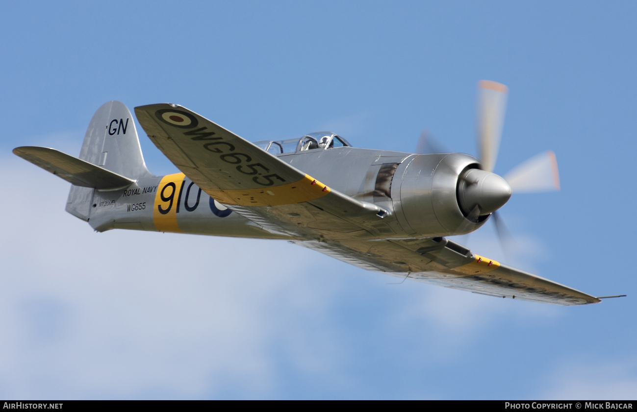 Aircraft Photo of N20MD / NX20MD / WG655 | Hawker Sea Fury T20 | UK - Air Force | AirHistory.net #16897