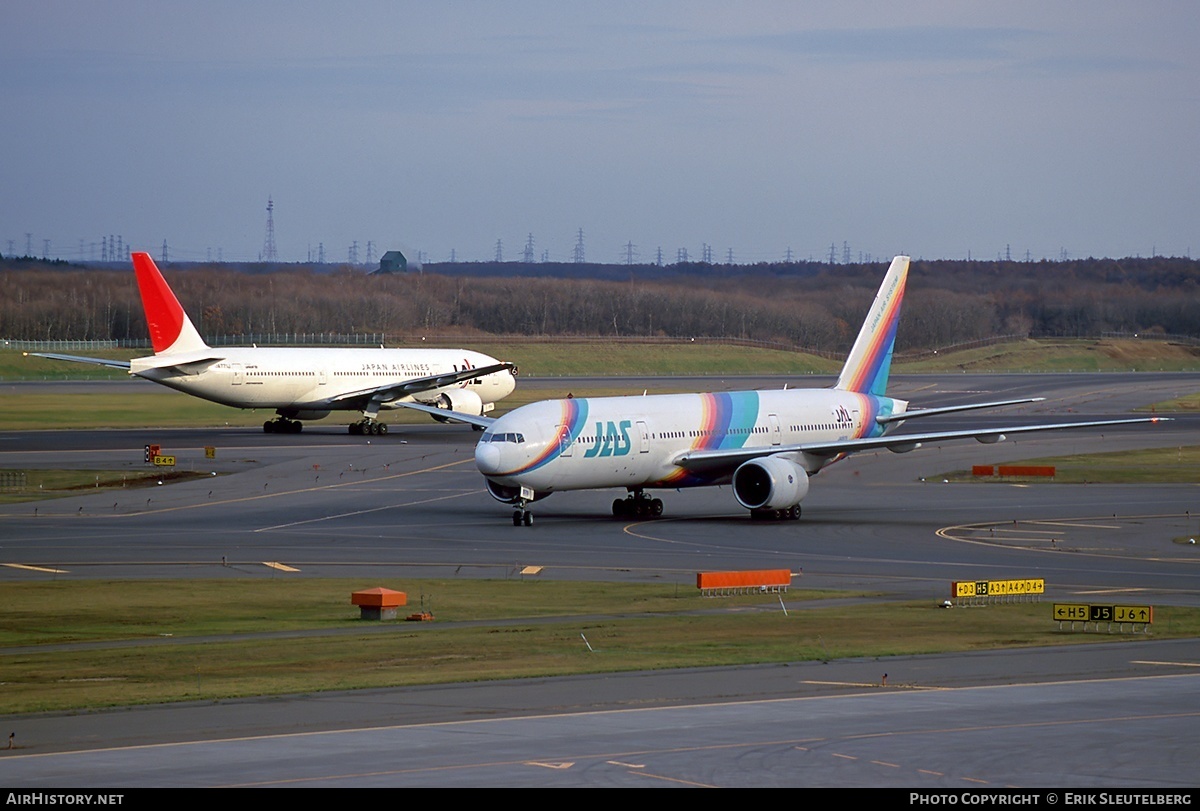 Aircraft Photo of JA8979 | Boeing 777-289 | Japan Air System - JAS | AirHistory.net #16907