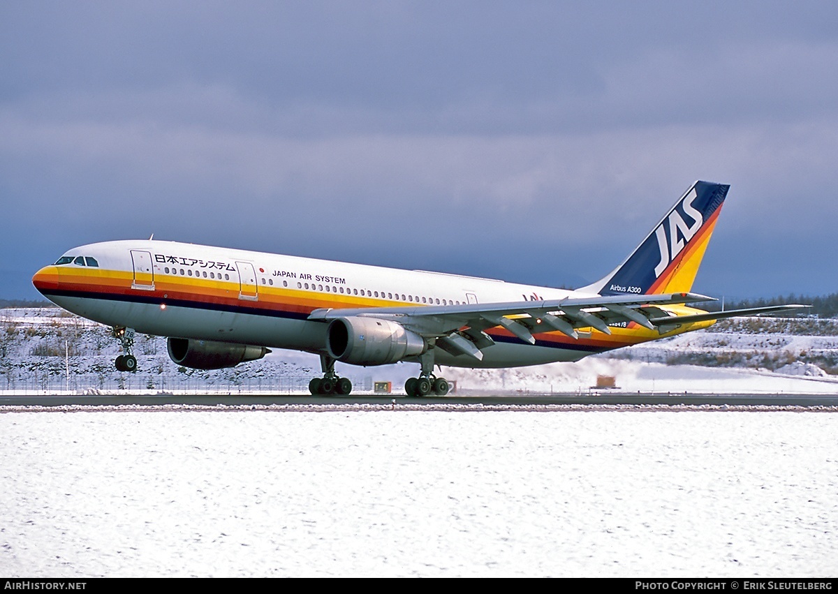 Aircraft Photo of JA8478 | Airbus A300B2K-3C | Japan Air System - JAS | AirHistory.net #16908