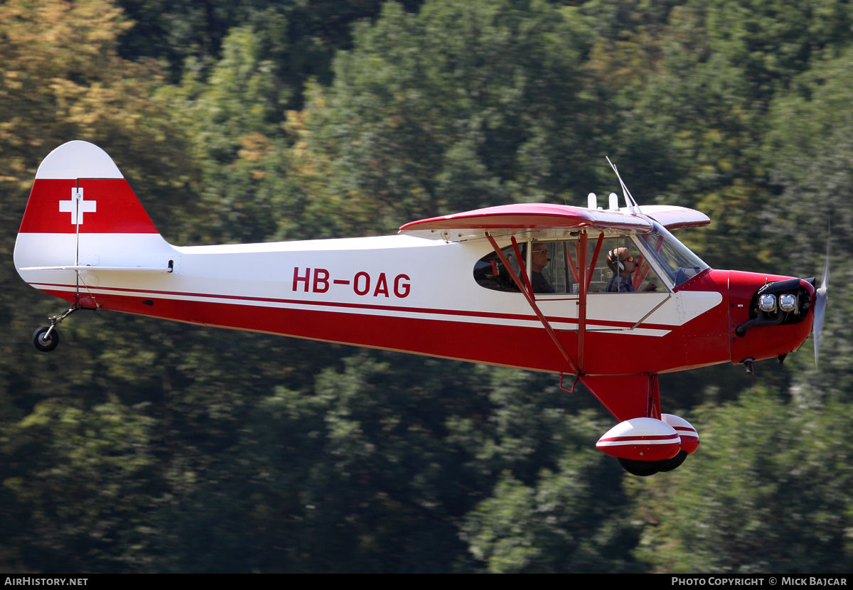 Aircraft Photo of HB-OAG | Piper J-3C-65 Cub | AirHistory.net #16910