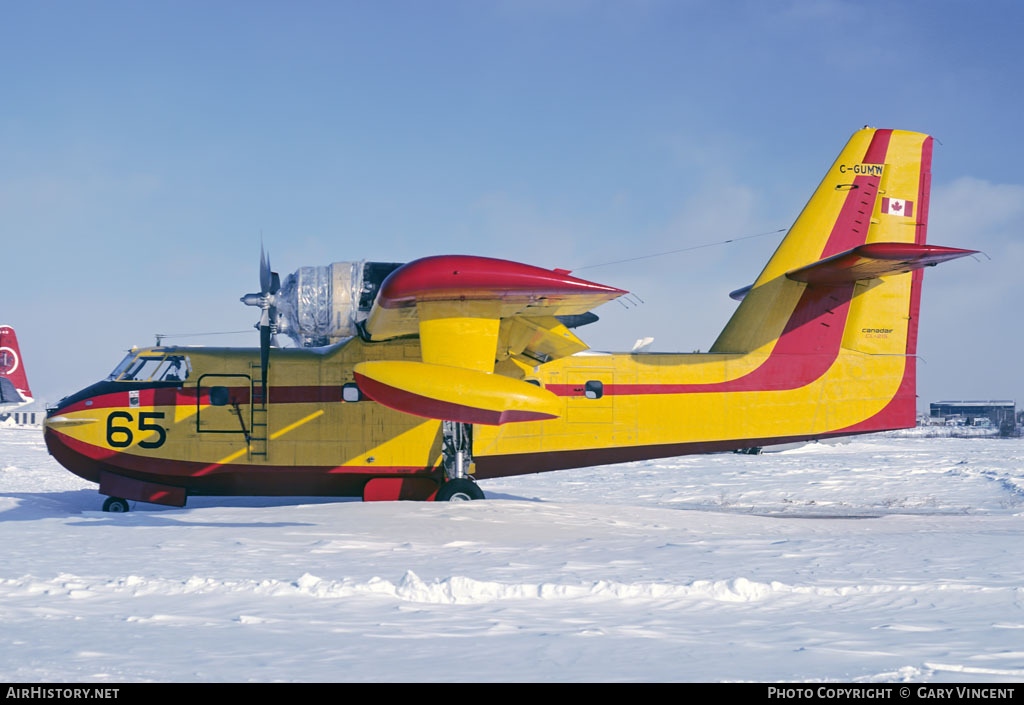 Aircraft Photo of C-GUMW | Canadair CL-215-III (CL-215-1A10) | Manitoba Government Air Service | AirHistory.net #16936