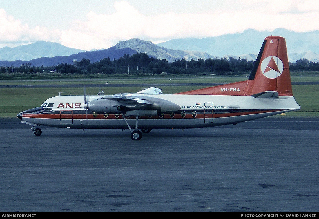 Aircraft Photo of VH-FNA | Fokker F27-200 Friendship | Ansett Airlines of Papua New Guinea | AirHistory.net #16943