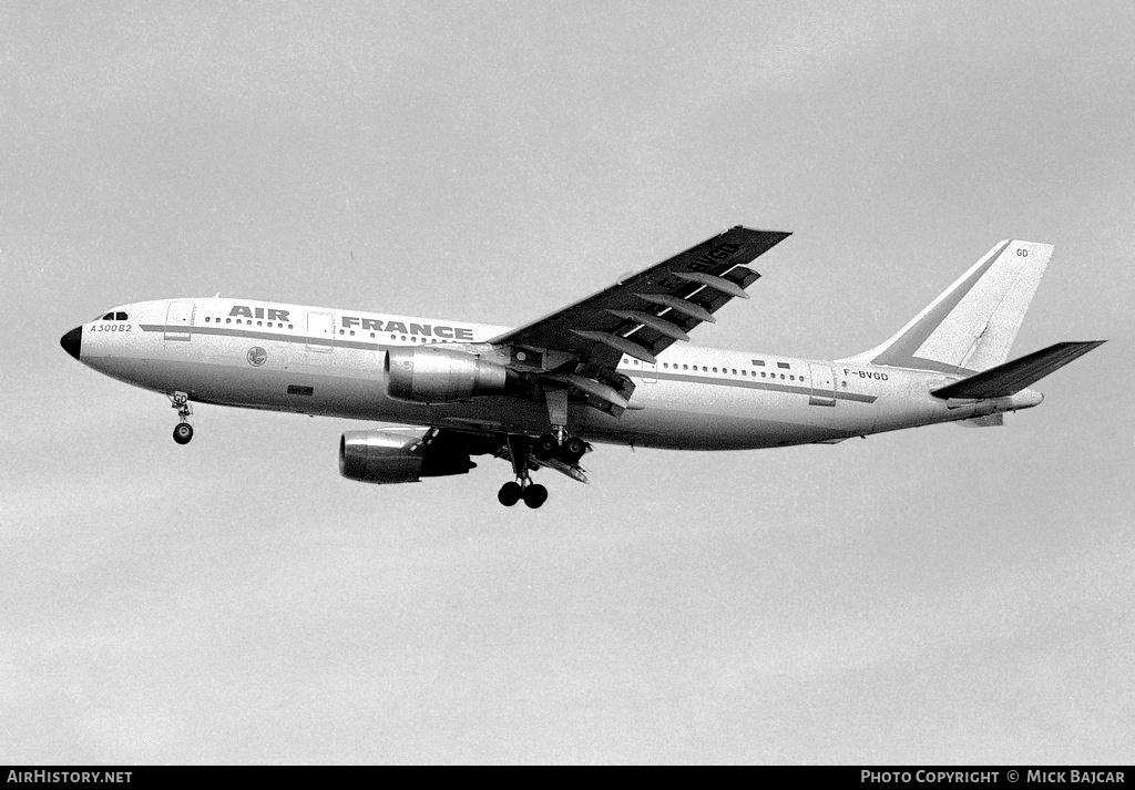 Aircraft Photo of F-BVGD | Airbus A300B2-1C | Air France | AirHistory.net #16952