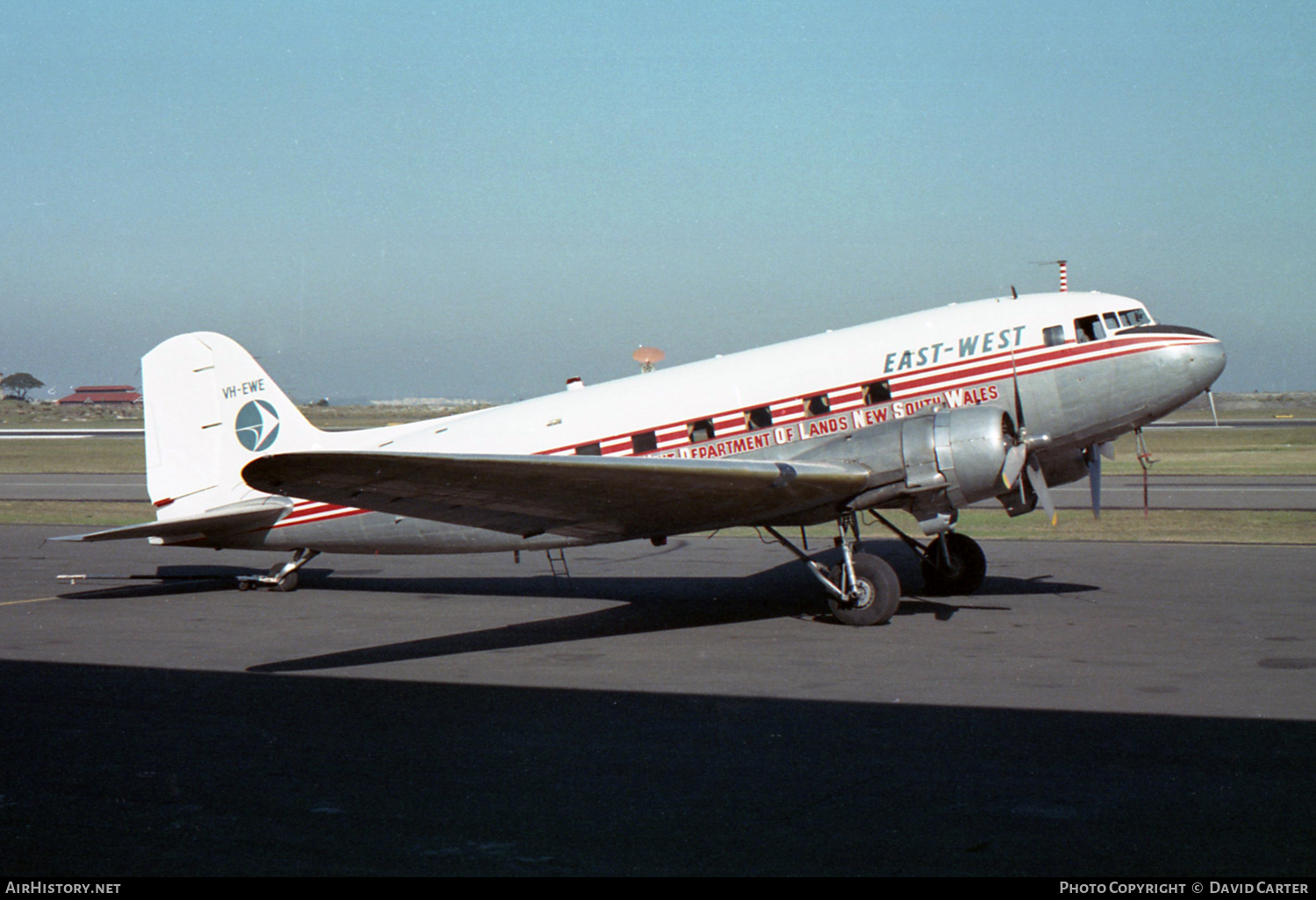 Aircraft Photo of VH-EWE | Douglas DC-3(C) | East-West Airlines | AirHistory.net #16969