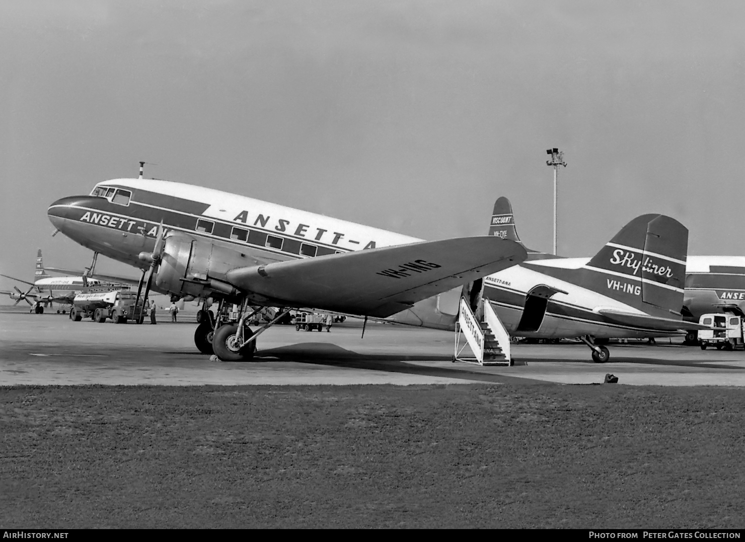 Aircraft Photo of VH-ING | Douglas DC-3-G202A | Ansett - ANA | AirHistory.net #16978