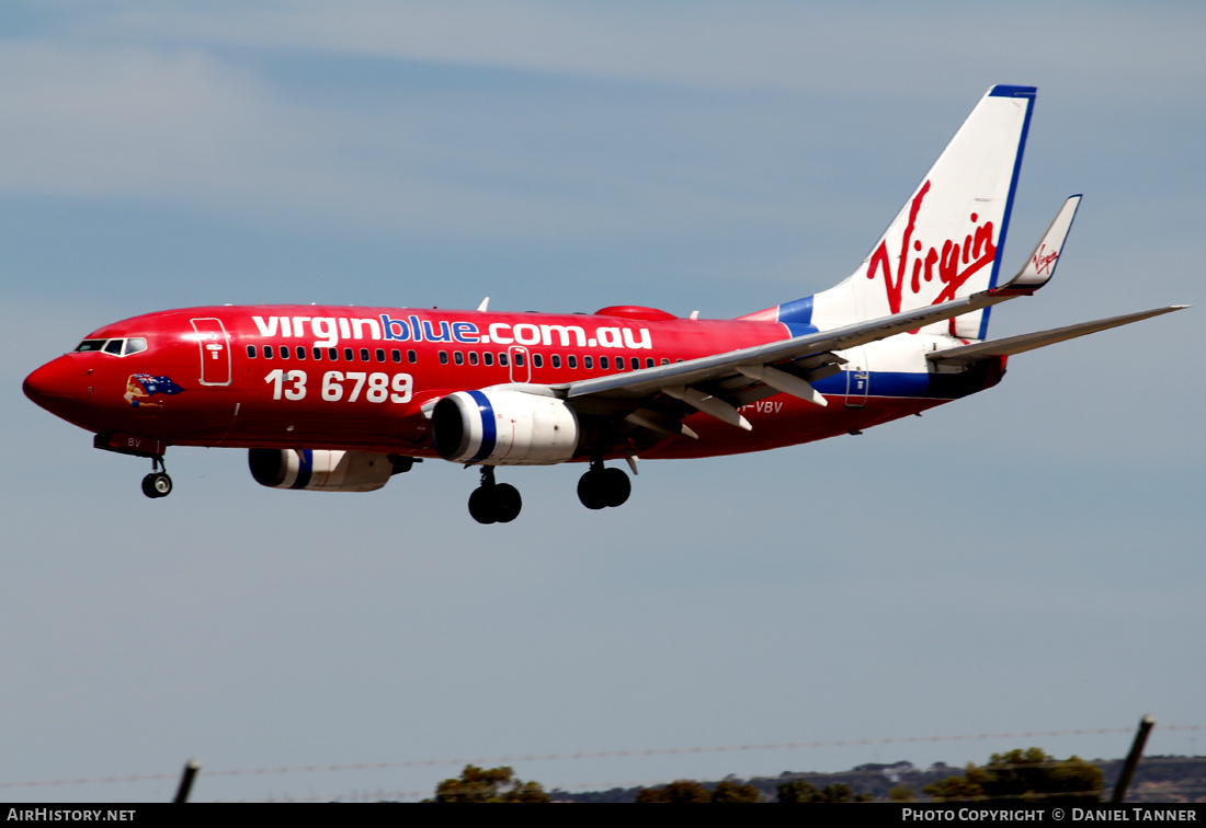 Aircraft Photo of VH-VBV | Boeing 737-8Q8 | Virgin Blue Airlines | AirHistory.net #16996