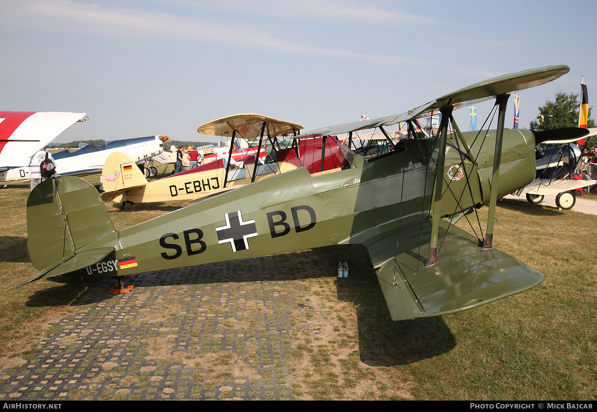 Aircraft Photo of D-EGSY | CASA 1.131E Jungmann | Germany - Air Force | AirHistory.net #17000