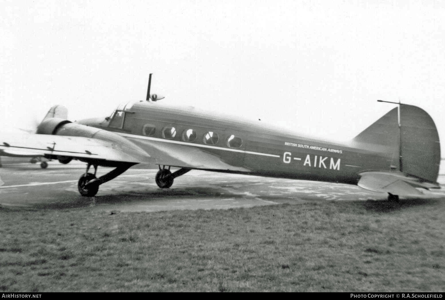 Aircraft Photo of G-AIKM | Avro 652A Nineteen Srs.2 | British South American Airways - BSAA | AirHistory.net #17018