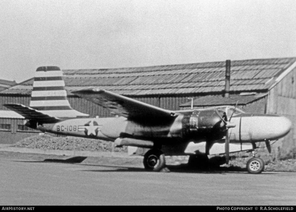 Aircraft Photo of 44-34108 / 434108 | Douglas TB-26B Invader | USA - Air Force | AirHistory.net #17020
