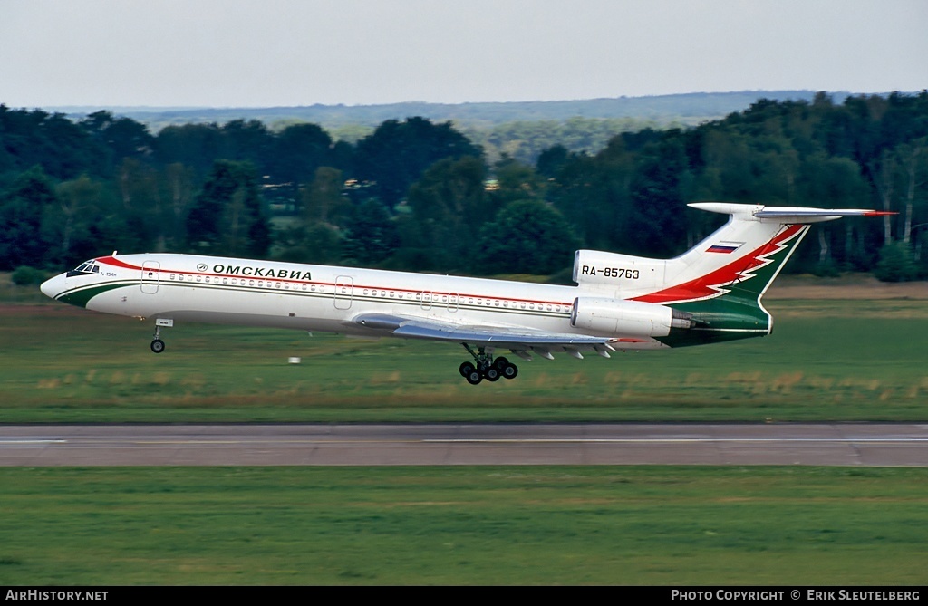 Aircraft Photo of RA-85763 | Tupolev Tu-154M | Omskavia | AirHistory.net #17042