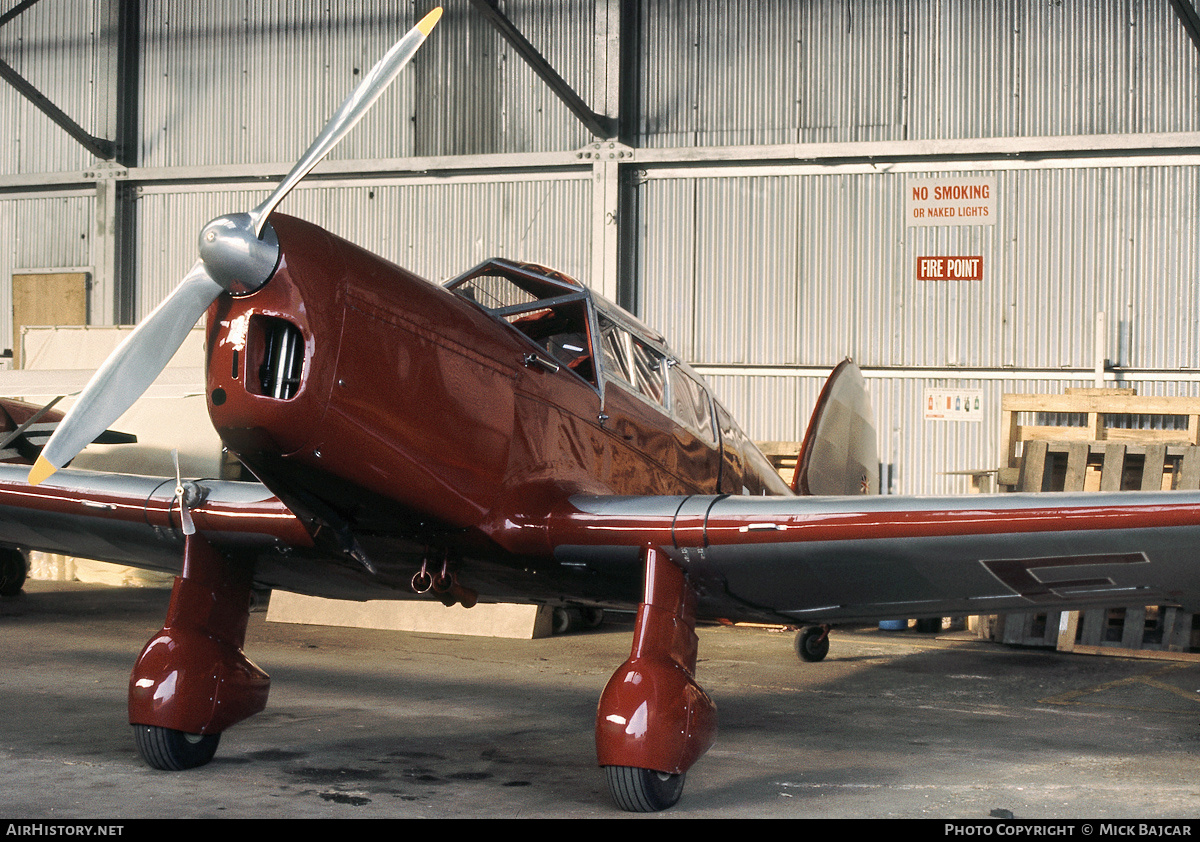 Aircraft Photo of G-AERD | Percival P.3 Gull Six | AirHistory.net #17049