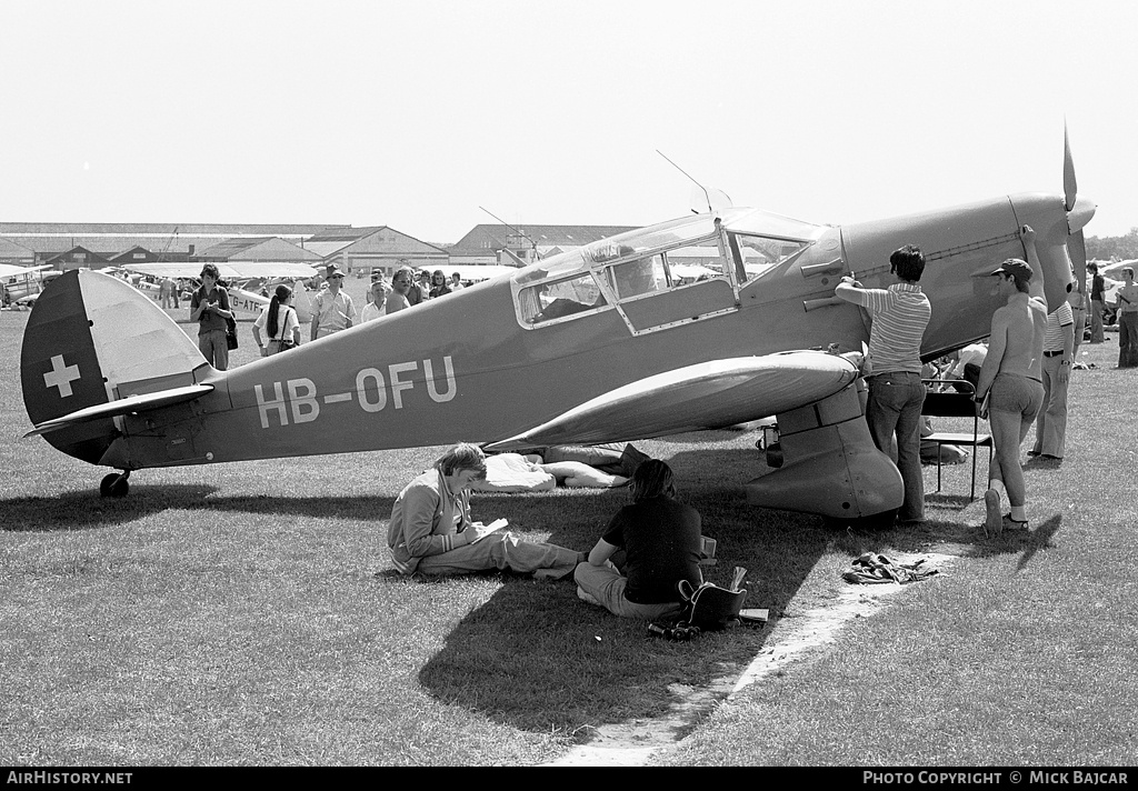 Aircraft Photo of HB-OFU | Percival P.3 Gull Six | AirHistory.net #17059