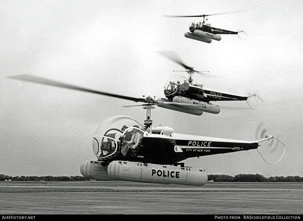 Aircraft Photo of N235B | Bell 47D-1 | New York Police Department | AirHistory.net #17070