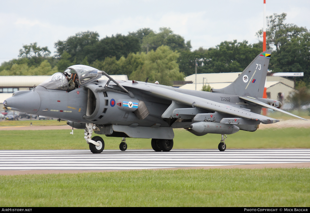 Aircraft Photo of ZG502 | British Aerospace Harrier GR9 | UK - Air Force | AirHistory.net #17080