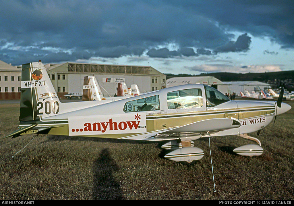 Aircraft Photo of VH-FXT | Grumman American AA-5A Cheetah | AirHistory.net #17096