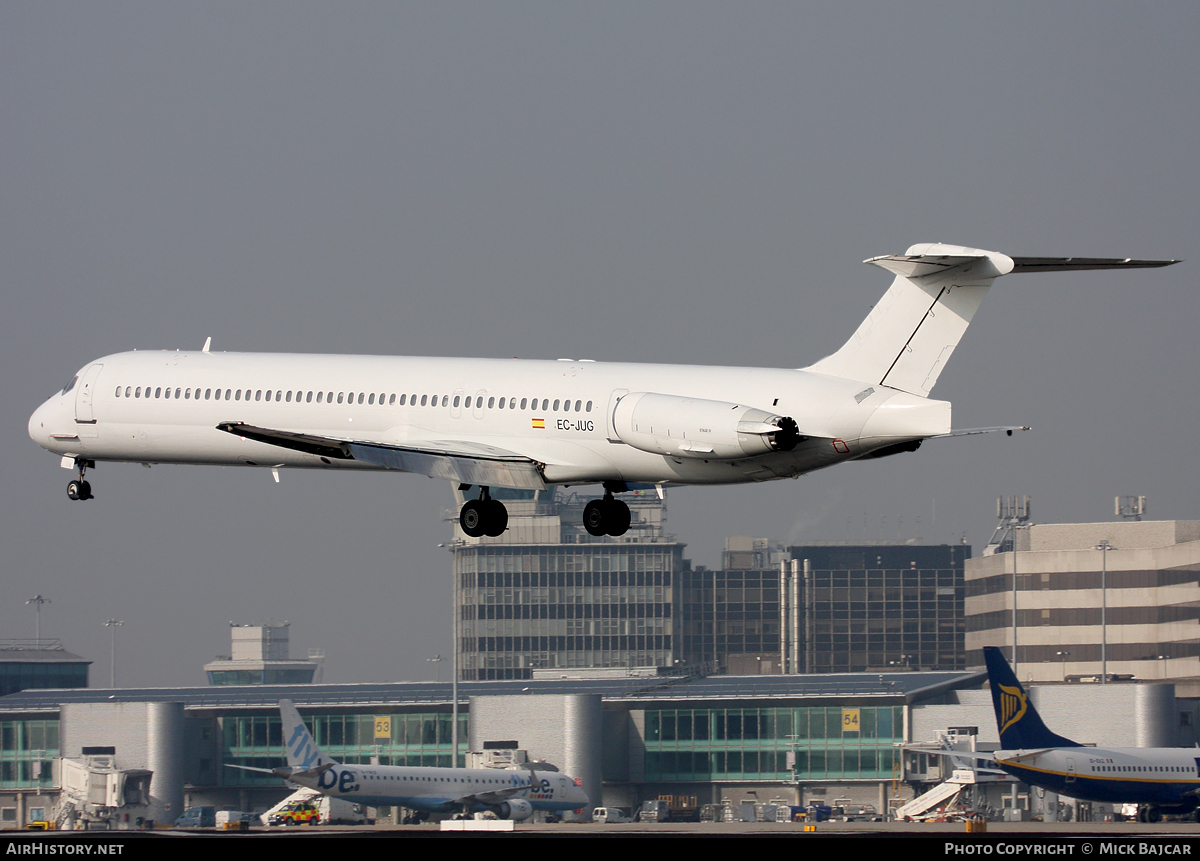 Aircraft Photo of EC-JUG | McDonnell Douglas MD-83 (DC-9-83) | AirHistory.net #17109