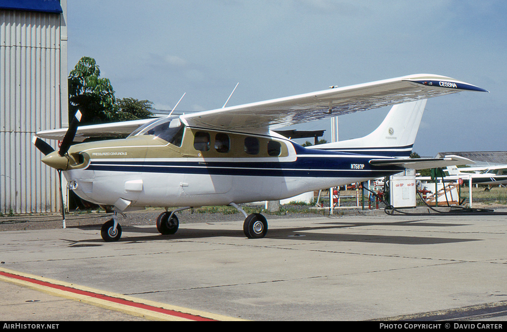 Aircraft Photo of N7587P | Cessna P210N Pressurized Centurion II | AirHistory.net #17130