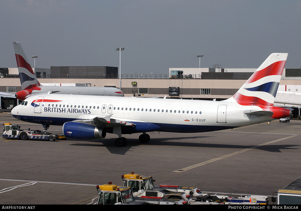 Aircraft Photo of G-EUUF | Airbus A320-232 | British Airways | AirHistory.net #17154