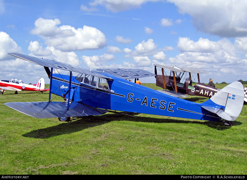 Aircraft Photo of G-AESE | De Havilland D.H. 87B Hornet Moth | AirHistory.net #17158