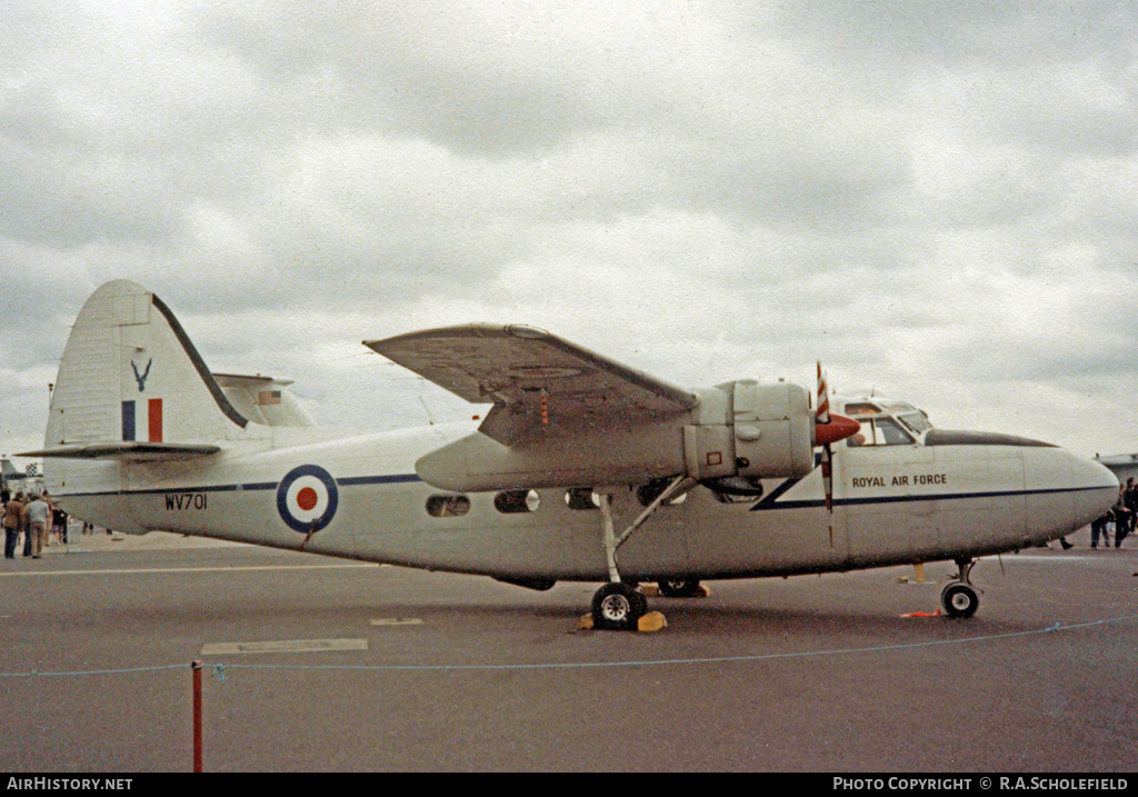 Aircraft Photo of WV701 | Percival P.66 Pembroke C.1 | UK - Air Force | AirHistory.net #17159