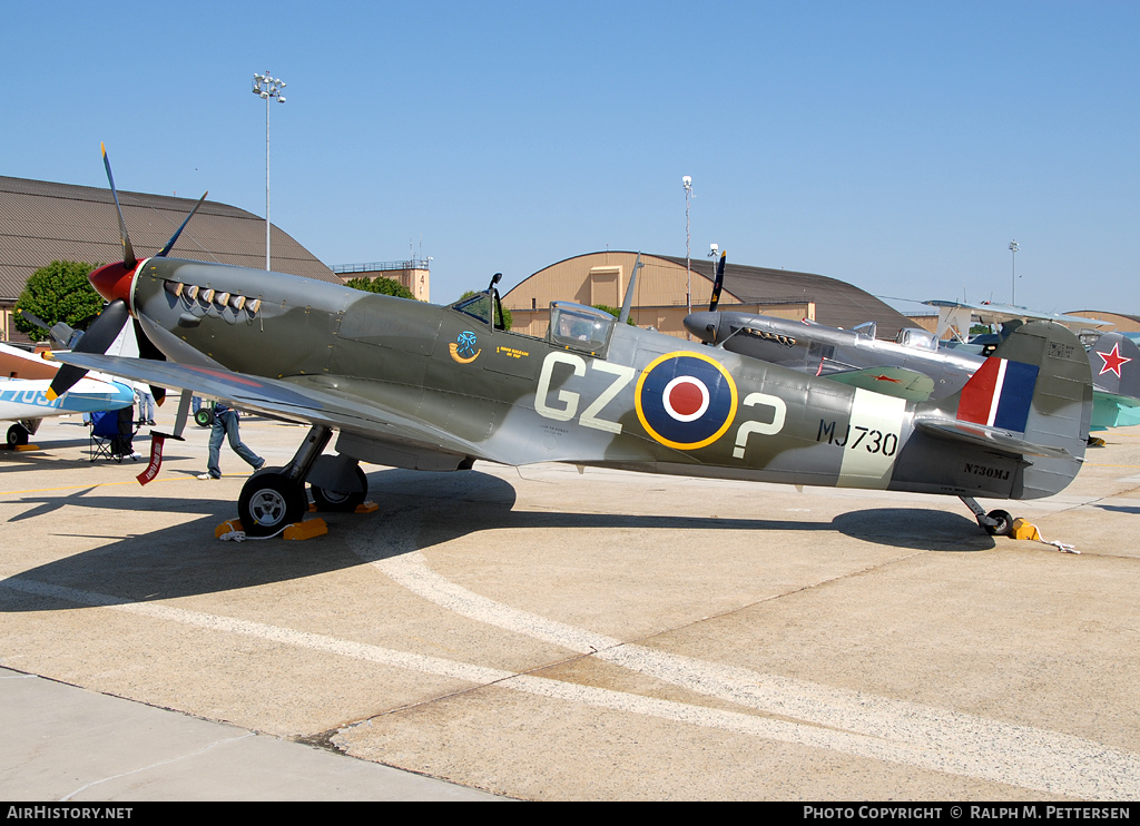 Aircraft Photo of N730MJ / MJ730 | Supermarine 361 Spitfire HF9E | AirHistory.net #17177